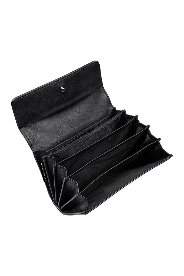 Kellnerbörse mit Druckknopf Black (ca. Pantone 419C)