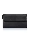 Kellnerbörse mit Druckknopf Black (ca. Pantone 419C)