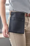 Kassierhalfter mit Gürteldurchzug Black (ca. Pantone 419C)
