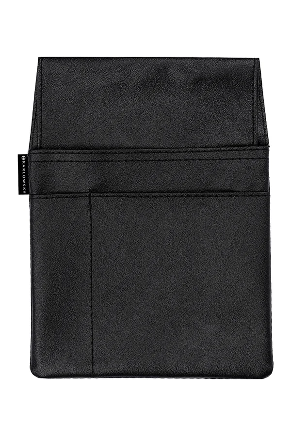 Kassierhalfter mit Gürteldurchzug Black (ca. Pantone 419C)