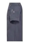 Kurzarm Kochjacke Jeans-Style Vintage Black (ca. Pantone Cool Grey11C)