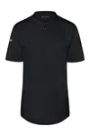 Kurzarm Damen-Arbeitsshirt Performance Black (ca. Pantone 419C)