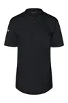 Kurzarm Herren-Arbeitsshirt Performance Black (ca. Pantone 419C)