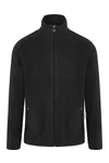 Herren Workwear Fleecejacke Warm-Up Black (ca. Pantone 419C)
