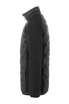 Herren Fleece-Hybrid Jacket Black (ca. Pantone 419C)