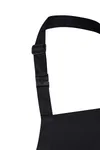 Kinderlatzschürze Basic mit Schnalle Black (ca. Pantone 419C)