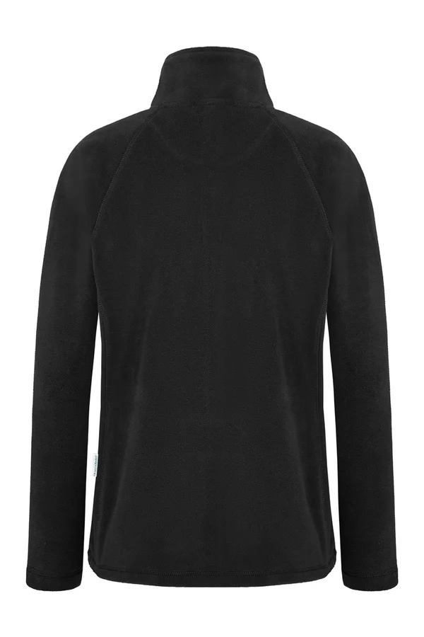 Damen Workwear Fleecejacke Warm-Up Black (ca. Pantone 419C)