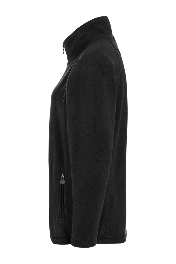 Damen Workwear Fleecejacke Warm-Up Black (ca. Pantone 419C)