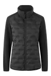 Damen Fleece-Hybrid Jacket Black (ca. Pantone 419C)