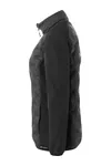 Damen Fleece-Hybrid Jacket Black (ca. Pantone 419C)