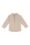 1/2 Zip Lightweight Fleece Light Stone