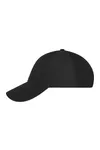 6 Panel Cap Black