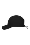 7 Panel Sports-Cap Black