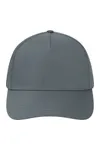 5 Panel Laser-Cut Cap Grey