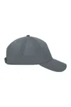 5 Panel Laser-Cut Cap Grey