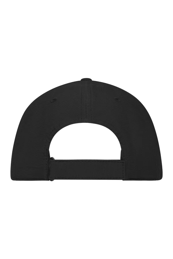 6 Panel Workwear Cap Black