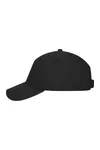 6 Panel Workwear Cap Black