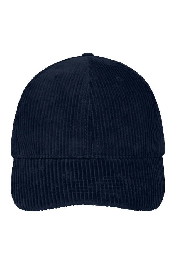 6 Panel Corduroy Cap Navy
