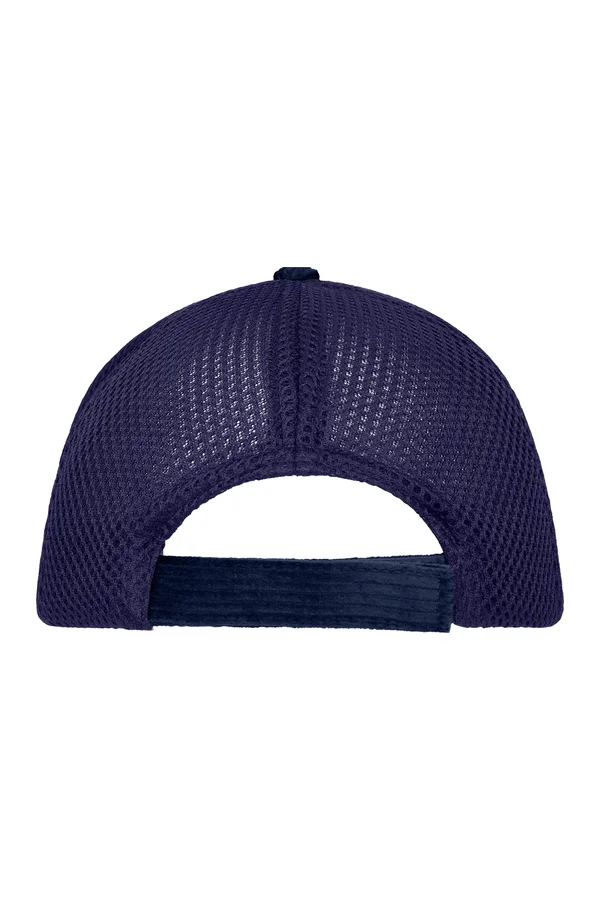 6 Panel Corduroy-Mesh Cap Navy / Navy