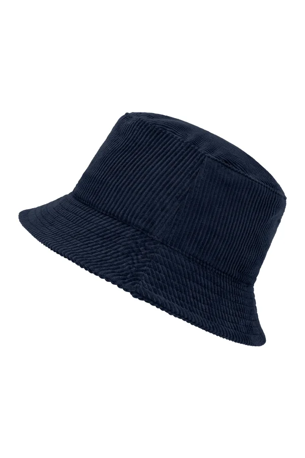 Corduroy Fisherman Hat Navy