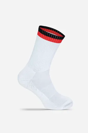 Tennis Socks Two Tone white/black/red