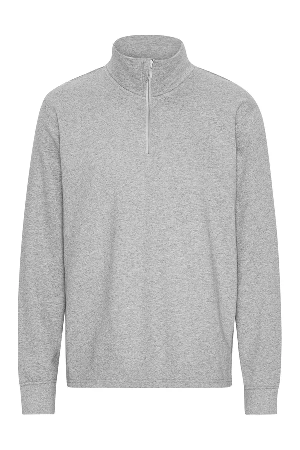 Unisex Quarter Zip Sweatshirt Sport Grey