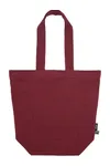 Panama Bag With Zipper Bordeaux