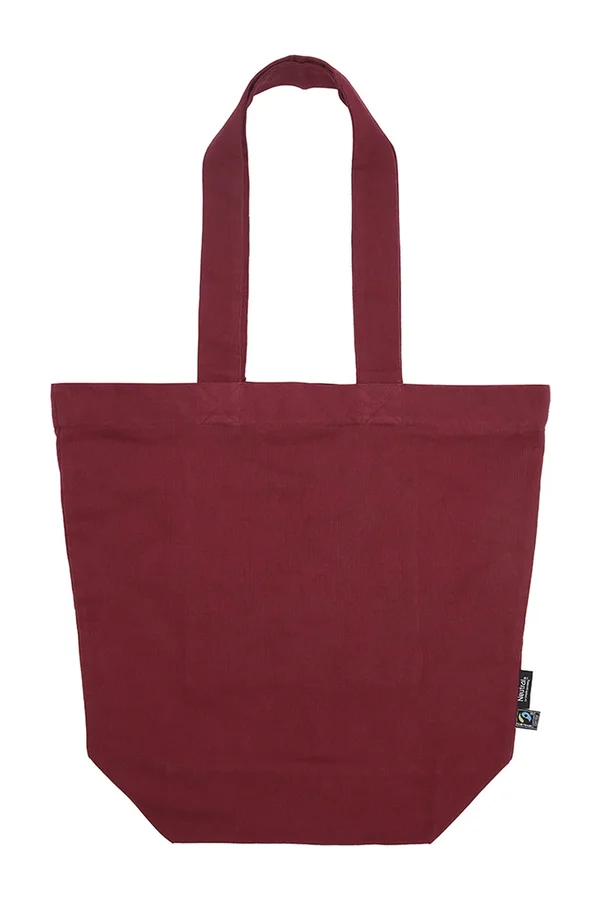 Panama Bag With Zipper Bordeaux