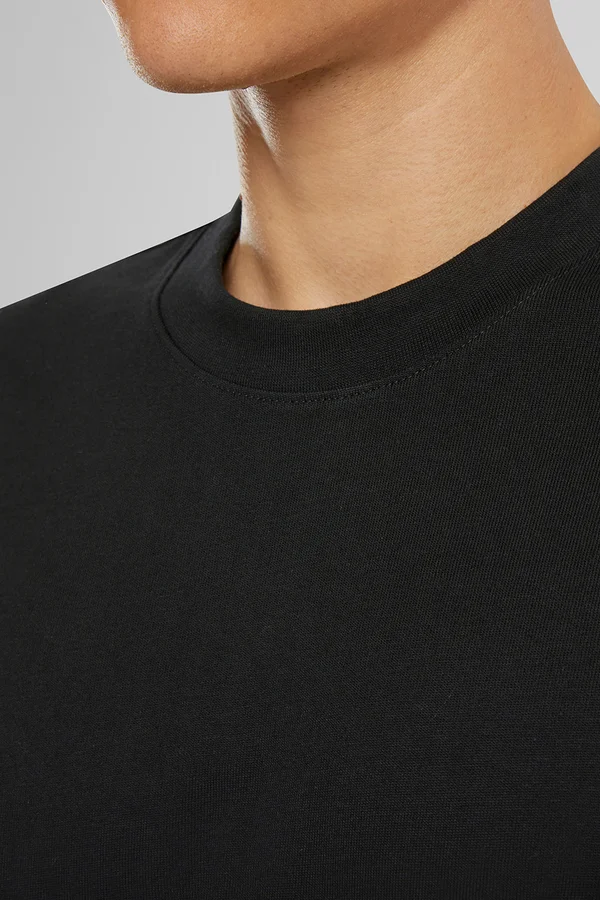 Heavy Oversized Tee Black