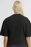 Ladies Oversized Tee Black