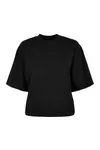 Ladies Oversized Tee Black