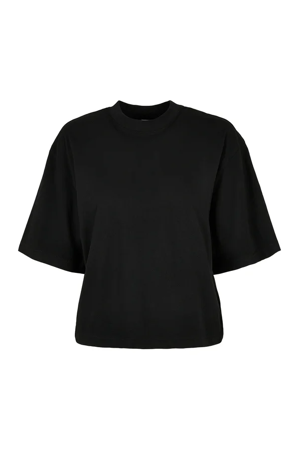 Ladies Oversized Tee Black