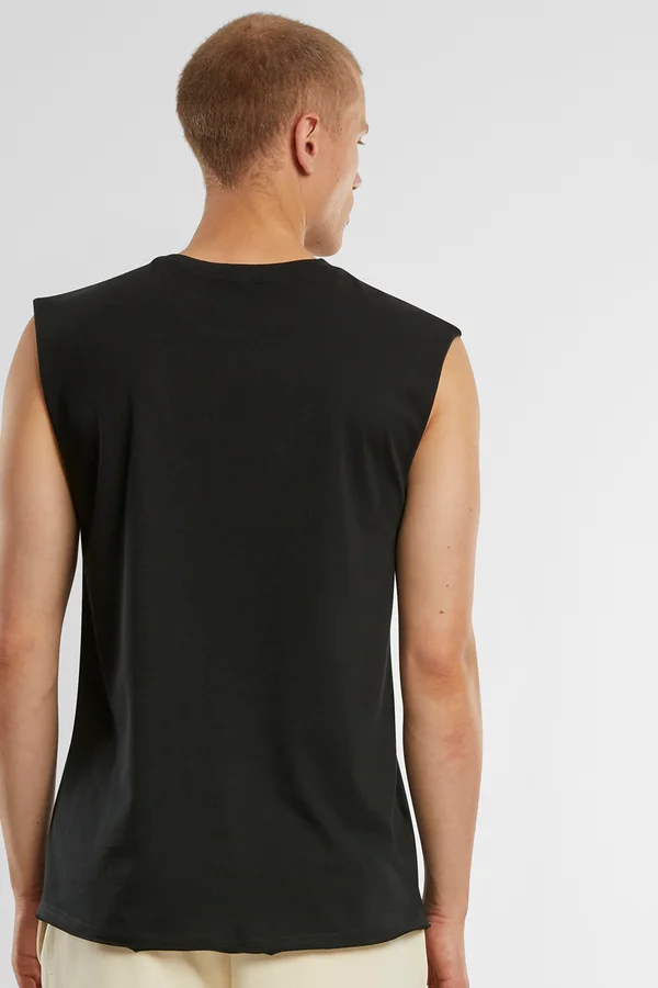 Sleeveless Tee Black