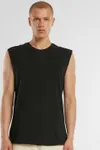 Sleeveless Tee Black