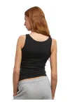 Ladies Basic Tank Top Black