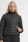 Ladies Light Puffer Jacket Black