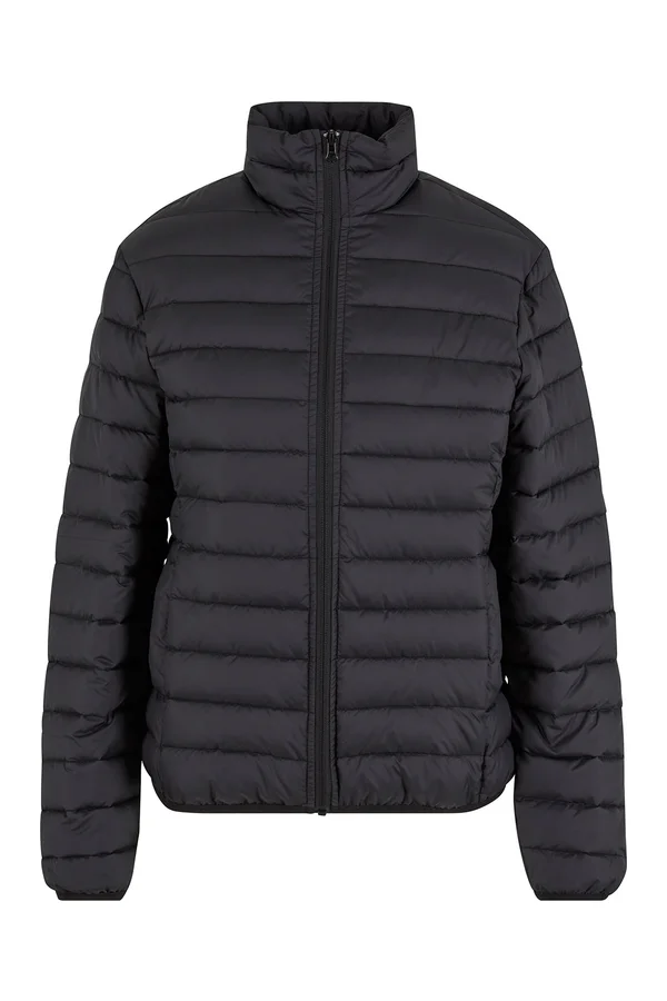Ladies Light Puffer Jacket Black