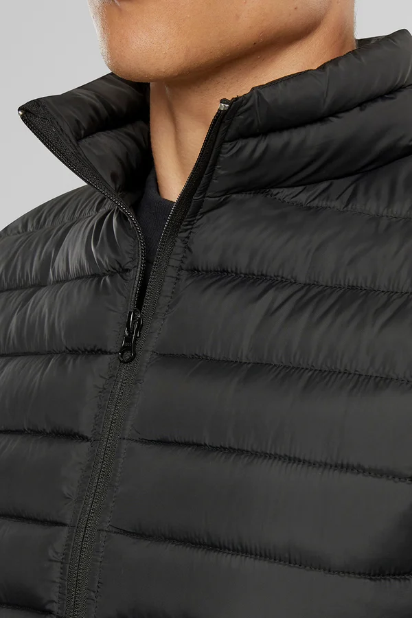 Light Puffer Vest Black