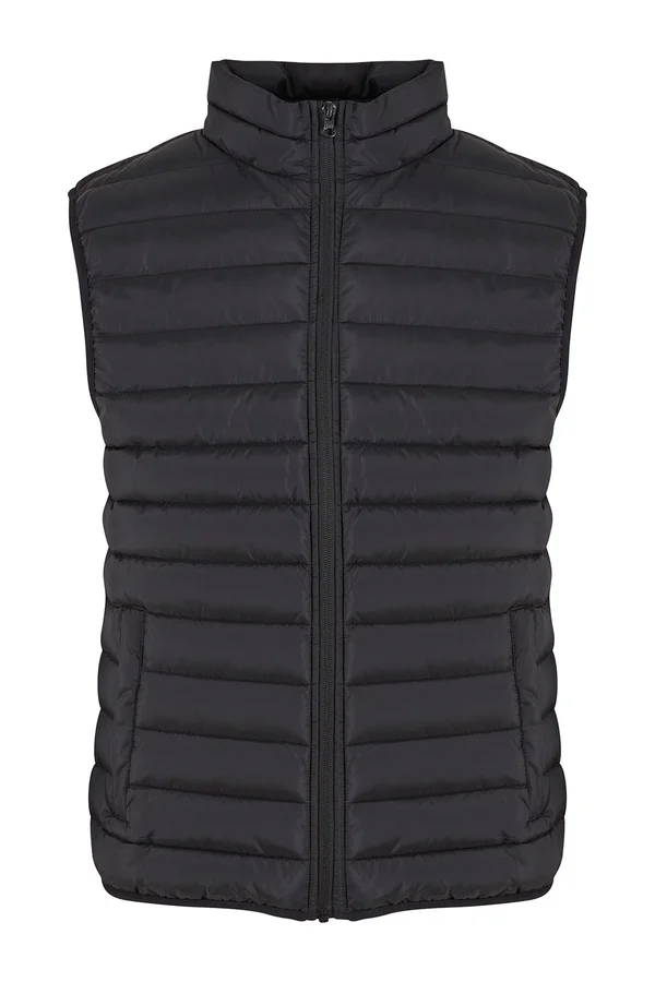 Light Puffer Vest Black