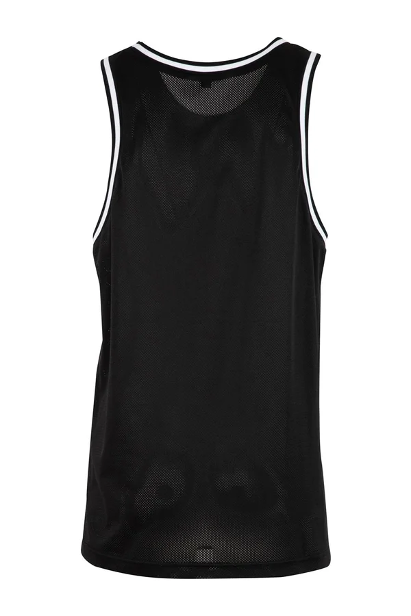 Mesh Tank Top Black