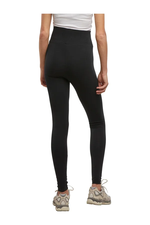 Ladies Cotton Leggings Black