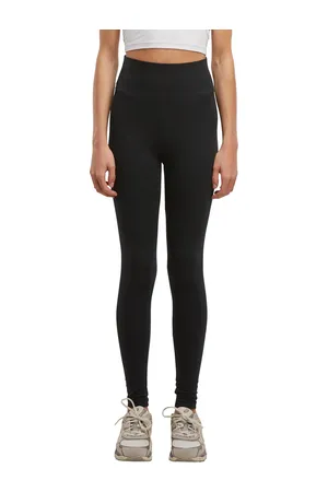 Ladies Cotton Leggings Black