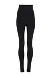 Ladies Cotton Leggings Black