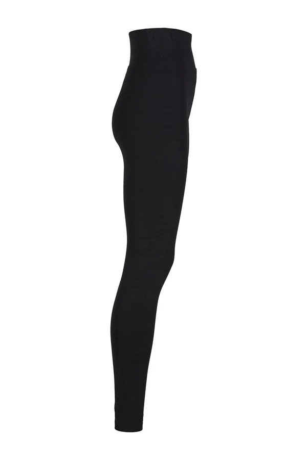 Ladies Cotton Leggings Black