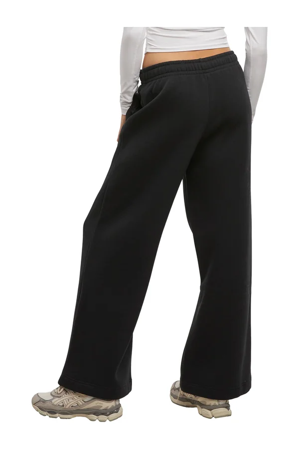 Ladies Wideleg Sweatpants Black