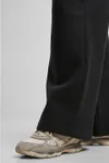 Ladies Wideleg Sweatpants Black