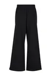 Ladies Wideleg Sweatpants Black