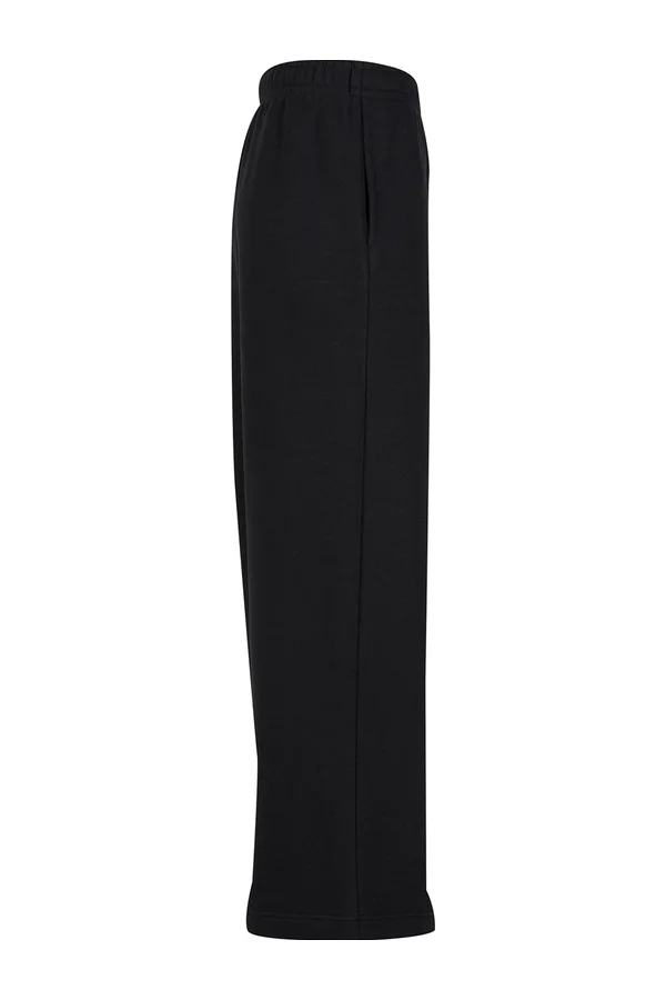 Ladies Wideleg Sweatpants Black