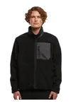 Bonded Sherpa Jacket Black