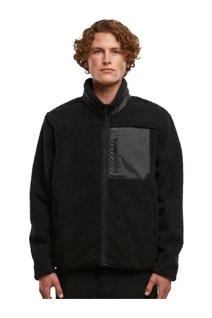 Bonded Sherpa Jacket Black